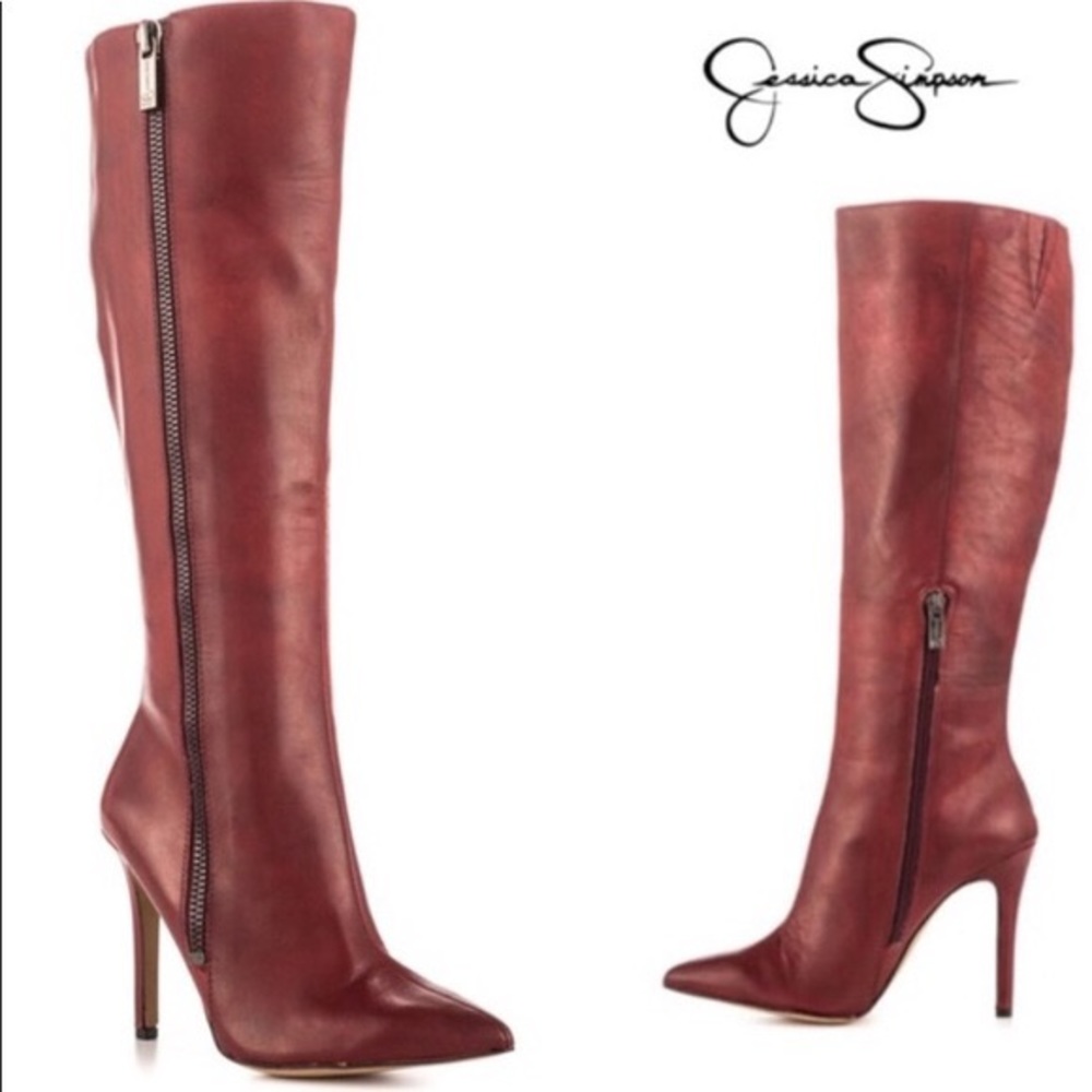 Jessica Simpson Capitani Boot in Oxblood